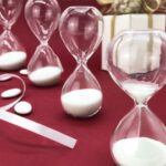 Bomboniera Clessidra in Vetro