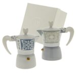 Caffettiera maiolica in alluminio