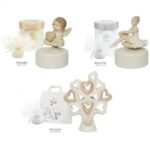 Angelo, Ballerina su Carillon e Albero della vita con led