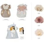 Sacchetti Portaconfetti con applicazioni in resina o porcellana