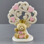 Segnaposto Albero della vita con Orsetto bimba