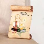 MAGNETE PERGAMENA SANTA CRESIMA