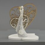 COPPIA SPOSI STILIZZATA