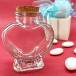 VASETTI VETRO A FORMA DI CUORE