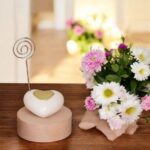 MEMOCLIP CUORE PORCELLANA