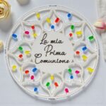 MAGNETE ROSONI PUGLIESI PER BOMBONIERE DI PRIMA COMUNIONE
