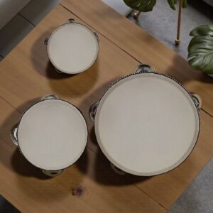 TAMBURELLO IN LEGNO PER FESTE