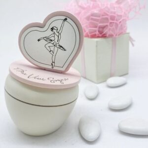 PORTACANDELA CON BALLERINA PORTACANDELA CON BALLERINA